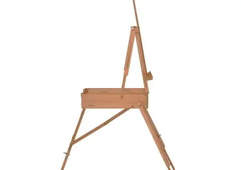 Suport de șevalet, 81x121x173 cm, lemn masiv de fag - 5/5