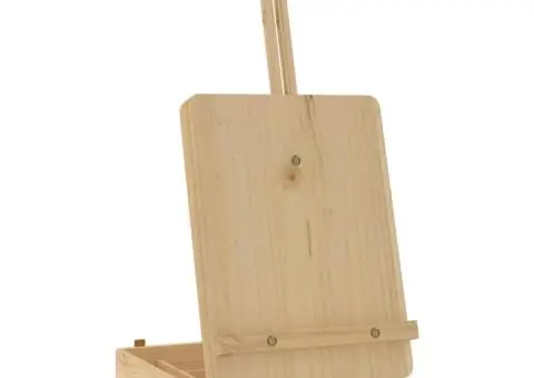 Șevalet de masă, 27x43x68 cm, lemn masiv de pin - 2/5