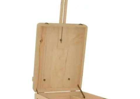 Șevalet de masă, 27x43x68 cm, lemn masiv de pin - 5/5