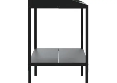 Suport de plante, antracit, 75,5x54,5x100 cm, oțel galvanizat - 4/5