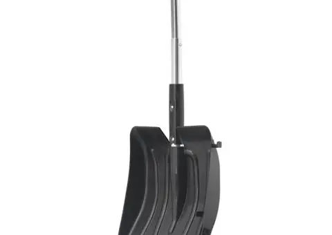 Kit de lopată pentru zăpadă 3 în 1, negru, aluminiu - 4/5