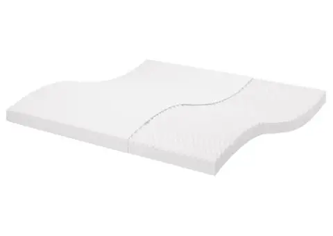 Saltea din spumă, alb, 200x200 cm, 7 zone, duritate 20 ILD - 1/5