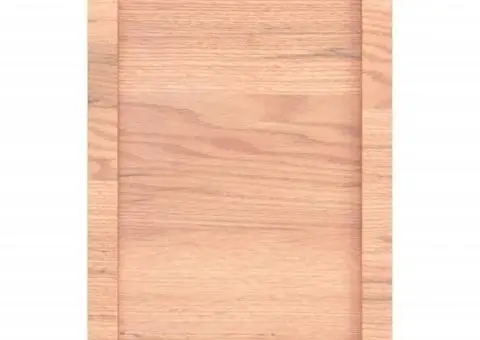 Blat de baie, maro deschis, 40x60x(2-4) cm, lemn masiv tratat - 4/5