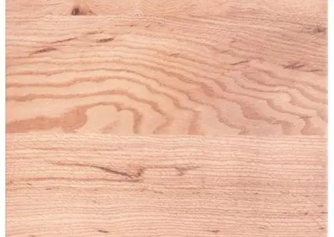 Blat de baie, maro deschis, 60x50x(2-4) cm, lemn masiv tratat - 3/5