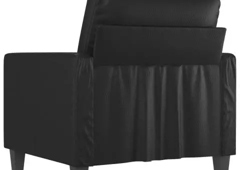 Canapea de o persoană, 60 cm, piele ecologică - 5/5