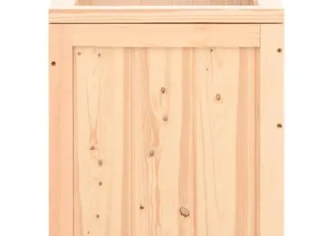 Cușcă pentru hamsteri, 60x35,5x42 cm, lemn masiv de brad - 5/5