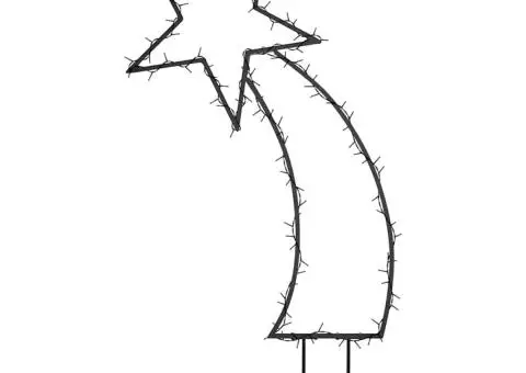 Decorațiune meteorit cu lumini de Crăciun/țăruși 115 LED 89 cm - 5/5