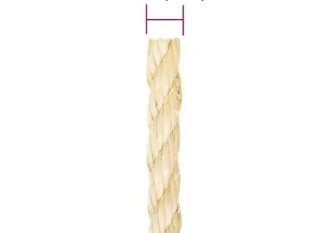 Frânghie, 25 m, sisal 100%, 14 mm - 4/4