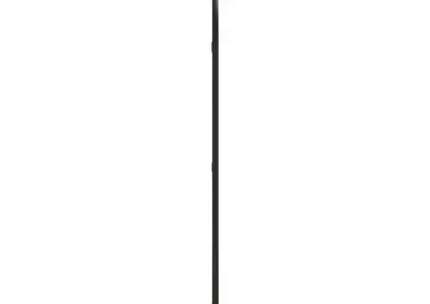 Oglindă de perete, negru, 60x100 cm, arcuită, fier - 4/5