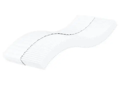 Pat de zi cu saltea, gri taupe, 100x200 cm, textil - 5/5