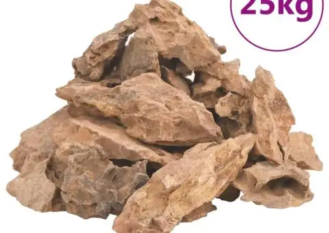 Pietre de lavă, 25 kg, maro, 1-10 cm - 2/5