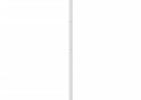 Tăblie de pat metalică, alb, 193 cm - 5/5