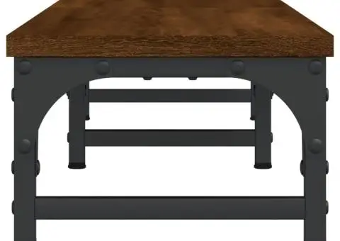 Suport pentru monitor stejar maro 105x23x15,5 cm lemn compozit - 5/5