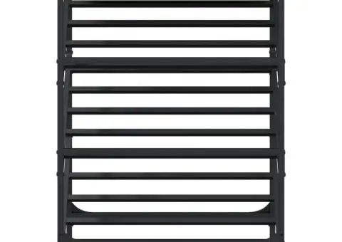 Pantofar, stejar fumuriu, 60x30x85 cm, lemn prelucrat - 4/5