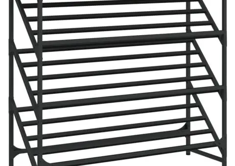 Pantofar, gri sonoma, 90x30x85 cm, lemn prelucrat - 2/5