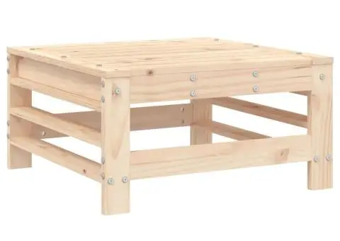 Set mobilier de grădină, 7 piese, lemn masiv de pin - 5/5