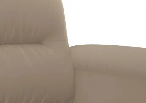 Set de canapele cu perne, 2 piese, gri taupe, microfibră - 5/5