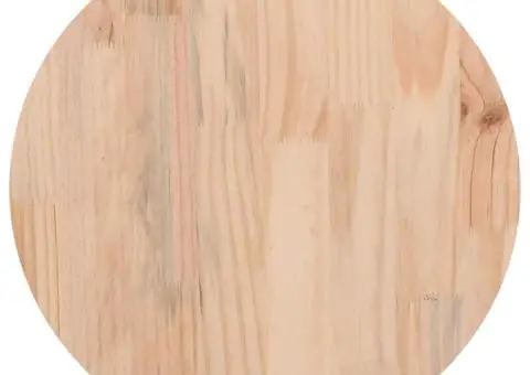 Blat de masă rotund, Ø40x3 cm, lemn masiv de pin - 2/5
