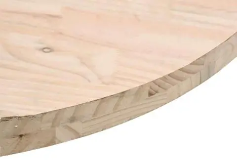 Blat de masă rotund, Ø40x3 cm, lemn masiv de pin - 5/5