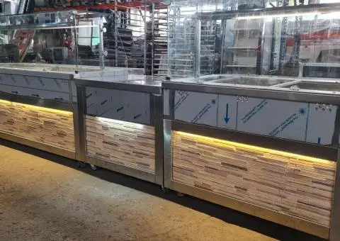 Horeca Bucuresti / MODEL CASABLANCA - LINII Autoservire/ Vitrine CALDE si Vitrine RECI / - 2/4