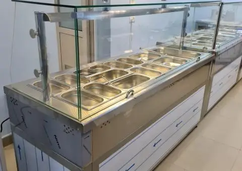 Horeca Bucuresti / MODEL CASABLANCA - LINII Autoservire/ Vitrine CALDE si Vitrine RECI / - 4/4