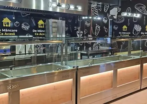Horeca Bucuresti - LINII Autoservire Vitrine CALDE si Vitrine RECI - 2/9
