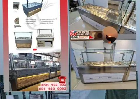 Horeca Bucuresti - LINII Autoservire Vitrine CALDE si Vitrine RECI - 3/9