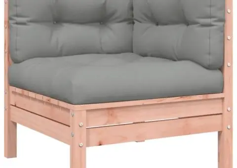 Set canapele grădină cu perne, 9 piese, lemn masiv brad douglas - 5/5