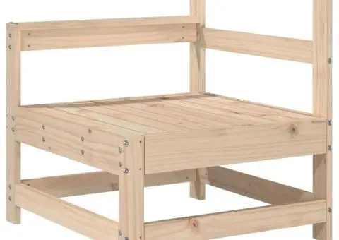 Set canapea de grădină, 7 piese, lemn masiv de pin - 5/5