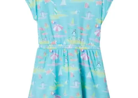 Rochie pentru copii, turcoaz deschis, 104 - 1/5