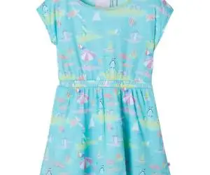 Rochie pentru copii, turcoaz deschis, 104