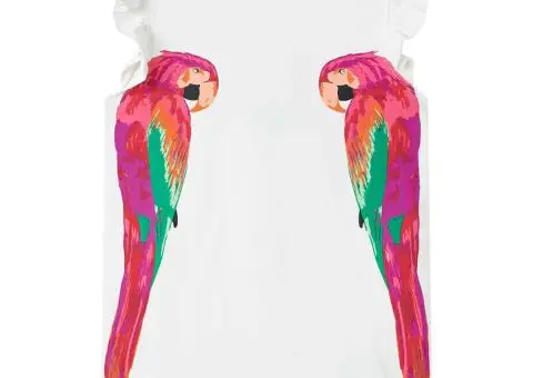 Tricou pentru copii, ecru, 128 - 1/5