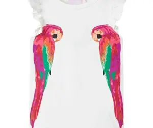 Tricou pentru copii, ecru, 128