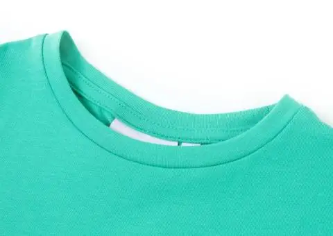 Tricou pentru copii, verde mentă, 104 - 3/5