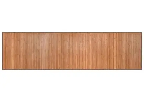 Covor dreptunghiular, natural, 80x300 cm, bambus - 2/5