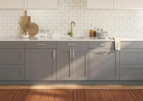 Covor dreptunghiular, maro, 80x500 cm, bambus - 1/5