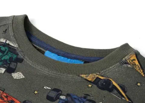 Bluzon pentru copii, kaki, 128 - 3/5