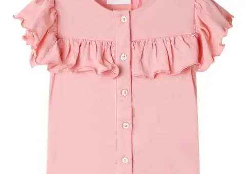 Tricou pentru copii, roz mediu, 92 - 1/5