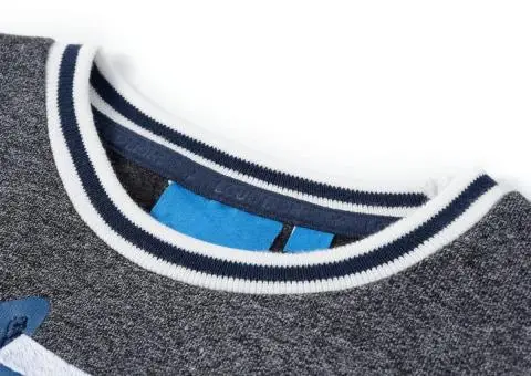 Bluzon pentru copii, bleumarin melanj, 140 - 3/5