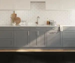 vidaXL Covor dreptunghiular, negru, 100x400 cm, bambus