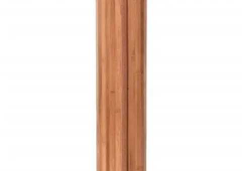 Covor dreptunghiular, maro, 60x500 cm, bambus - 3/5