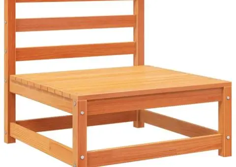 Canapea de grădină cu 8 locuri, maro ceruit, lemn masiv de pin - 5/5