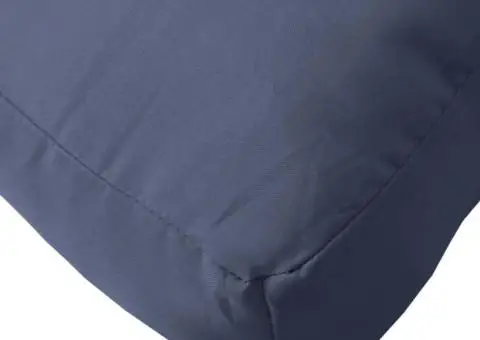 Pernă de paleți, bleumarin, 60x60x9,5 cm, țesătură Oxford - 5/5