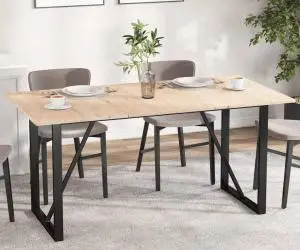 vidaXL Blaturi masă 3 buc. 80x53x1,7 cm dreptunghiulare lemn masiv pin