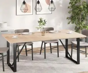 vidaXL Blaturi masă 4 buc. 100x50x2,5cm dreptunghiulare lemn masiv pin