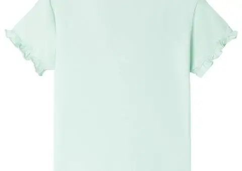 Tricou pentru copii, verde mentă deschis, 92 - 2/5