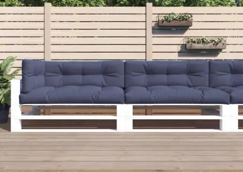 Perne de paleți, 5 buc., bleumarin, material textil - 1/5