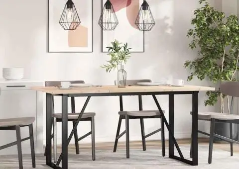 Blaturi masă 3 buc. 80x53x2,5 cm dreptunghiulare lemn masiv pin - 4/5