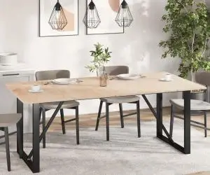 vidaXL Blaturi masă 4 buc. 100x50x1,7cm dreptunghiulare lemn masiv pin