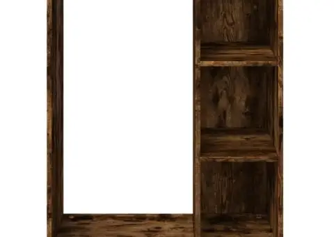 Dulap, stejar fumuriu, 77x48x102 cm, lemn prelucrat - 5/5